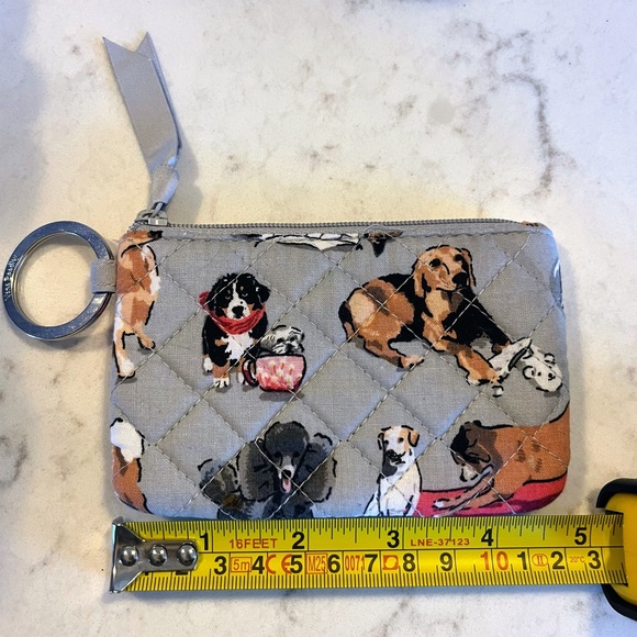 Vera Bradley Quilted Dog Print ID Holder - Picture 6 of 7